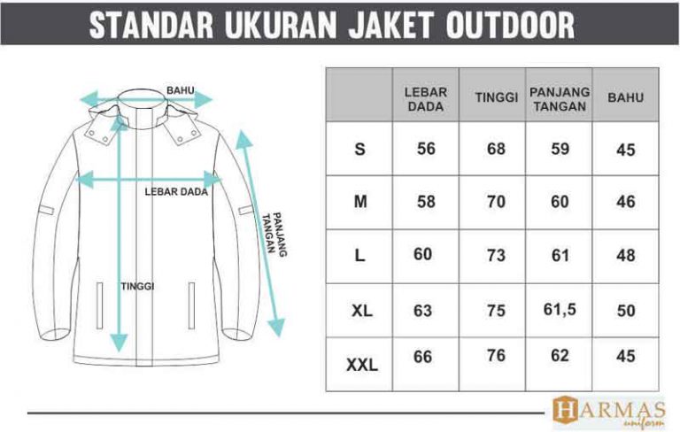 Standar Ukuran – Pabrik Seragam | Konveksi Bandung